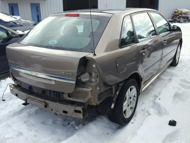 1G1ZT68N67F230871 - 2007 CHEVROLET MALIBU MAX BROWN photo 4