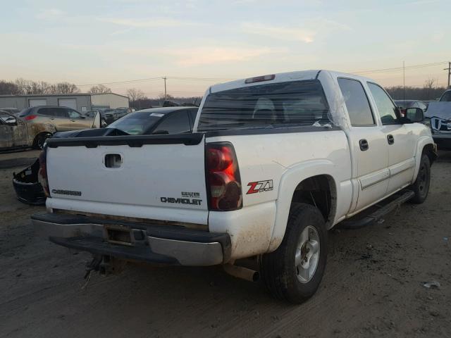 2GCEK13T041400596 - 2004 CHEVROLET SILVERADO WHITE photo 4