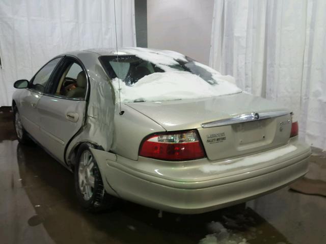 1MEFM55S04A604474 - 2004 MERCURY SABLE LS P TAN photo 3