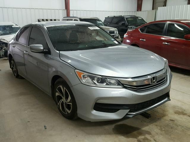 1HGCR2F31GA236338 - 2016 HONDA ACCORD LX SILVER photo 1