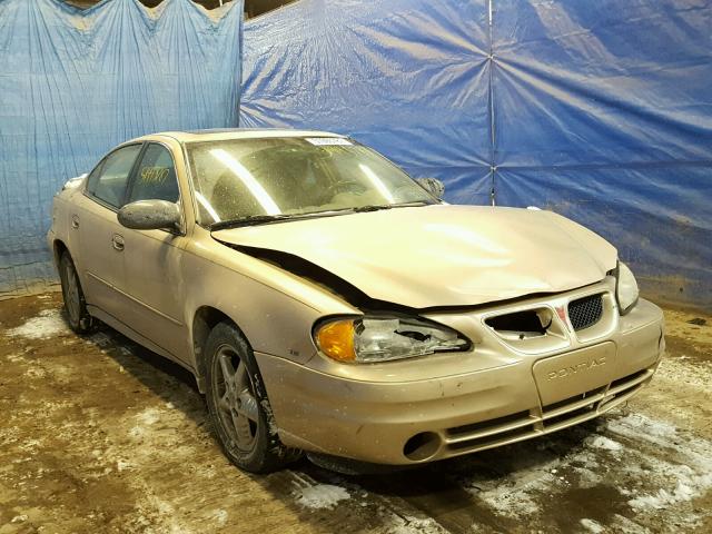 1G2NF52E94M527564 - 2004 PONTIAC GRAND AM S BEIGE photo 1