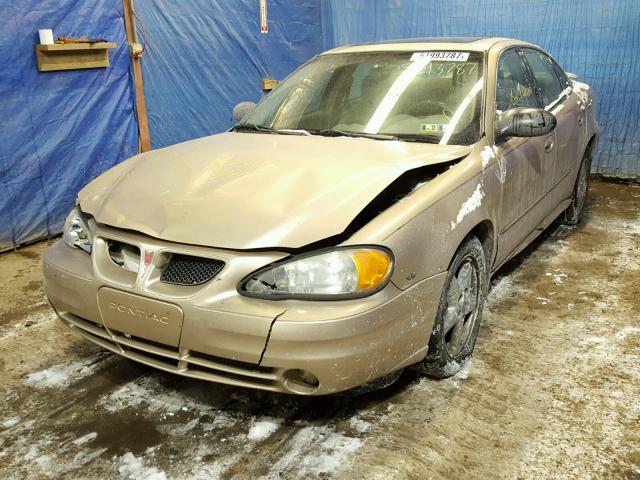 1G2NF52E94M527564 - 2004 PONTIAC GRAND AM S BEIGE photo 2