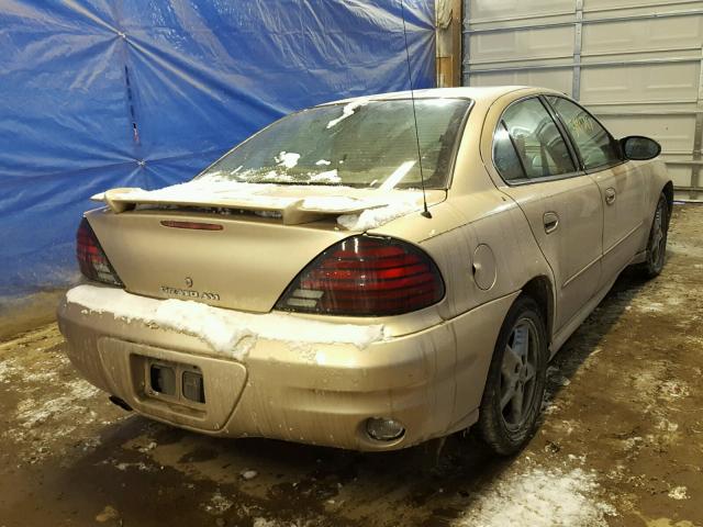 1G2NF52E94M527564 - 2004 PONTIAC GRAND AM S BEIGE photo 4