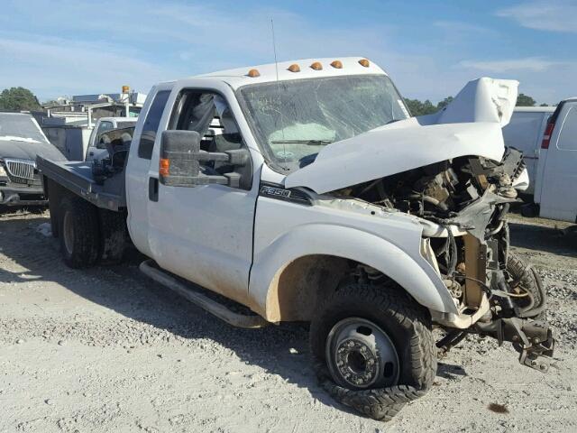 1FD8X3H67EEB62321 - 2014 FORD F350 SUPER WHITE photo 1