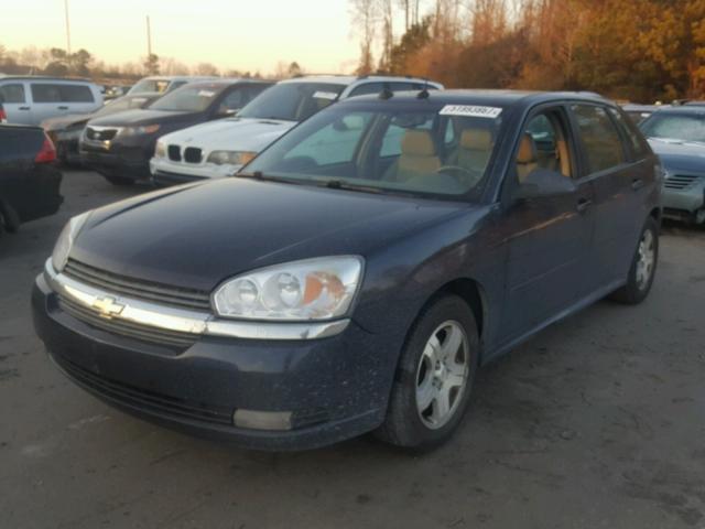 1G1ZU64845F191790 - 2005 CHEVROLET MALIBU MAX BLUE photo 2