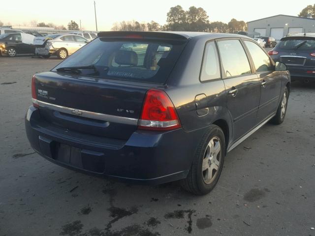 1G1ZU64845F191790 - 2005 CHEVROLET MALIBU MAX BLUE photo 4