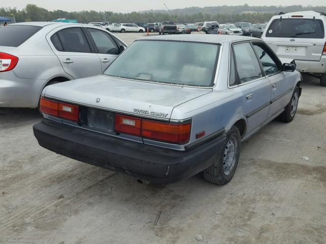 JT2SV21EXK3388090 - 1989 TOYOTA CAMRY DLX BLUE photo 4