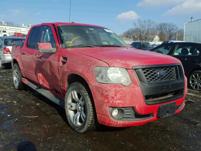 1FMEU3DE2AUF08252 - 2010 FORD EXPLORER S RED photo 1