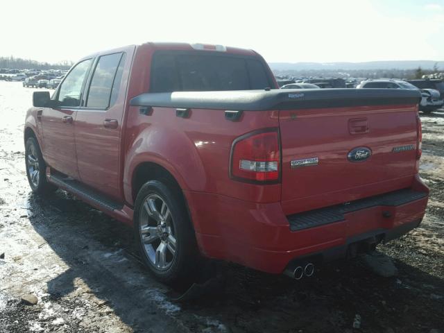 1FMEU3DE2AUF08252 - 2010 FORD EXPLORER S RED photo 3