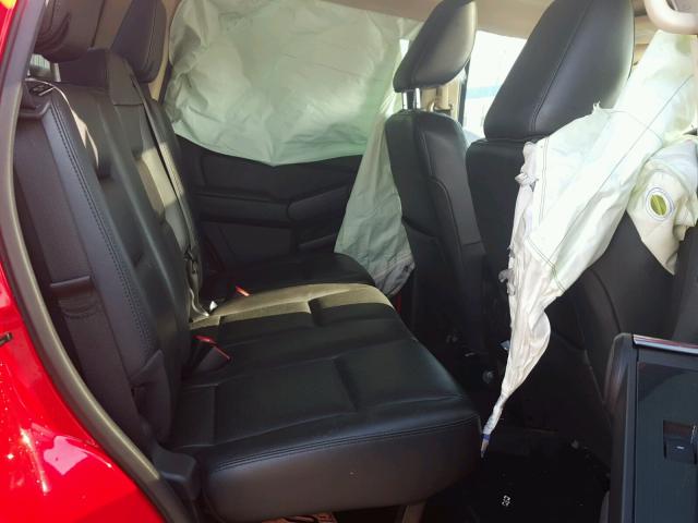 1FMEU3DE2AUF08252 - 2010 FORD EXPLORER S RED photo 6