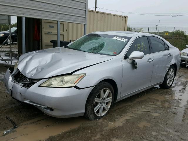 JTHBJ46G092301059 - 2009 LEXUS ES 350 SILVER photo 2