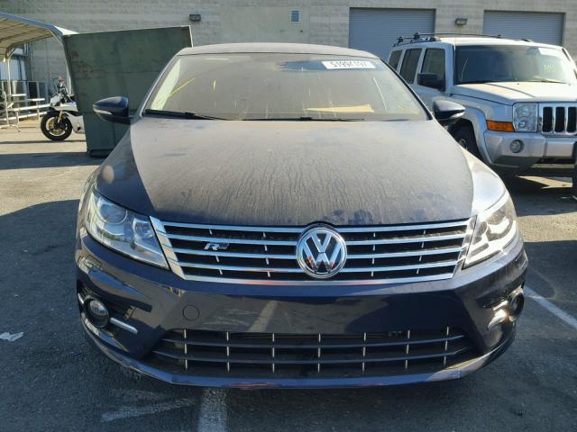 WVWBP7AN7EE527969 - 2014 VOLKSWAGEN CC SPORT BLUE photo 9