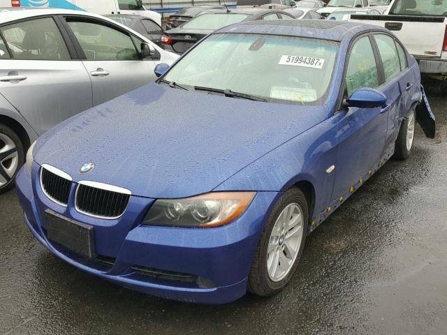 WBAVC53567FZ75382 - 2007 BMW 328 I SULE BLUE photo 2