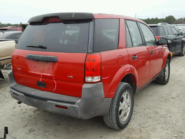 5GZCZ53BX3S884176 - 2003 SATURN VUE RED photo 4