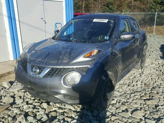 JN8AF5MR8GT605678 - 2016 NISSAN JUKE S GRAY photo 2