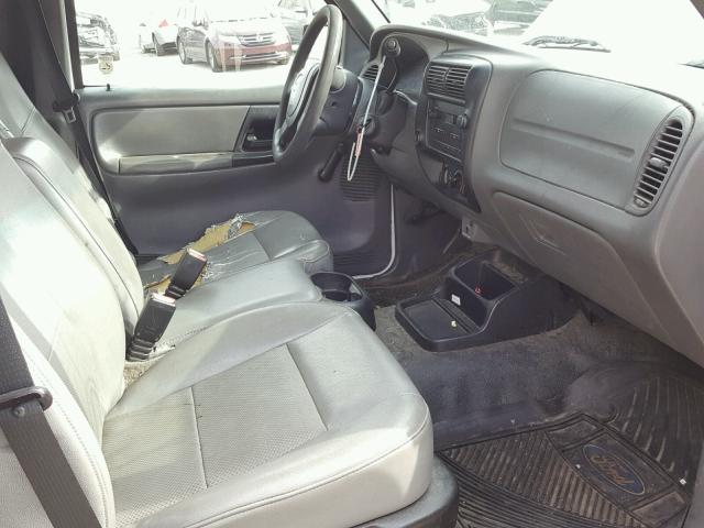 1FTYR10D76PA83170 - 2006 FORD RANGER WHITE photo 5