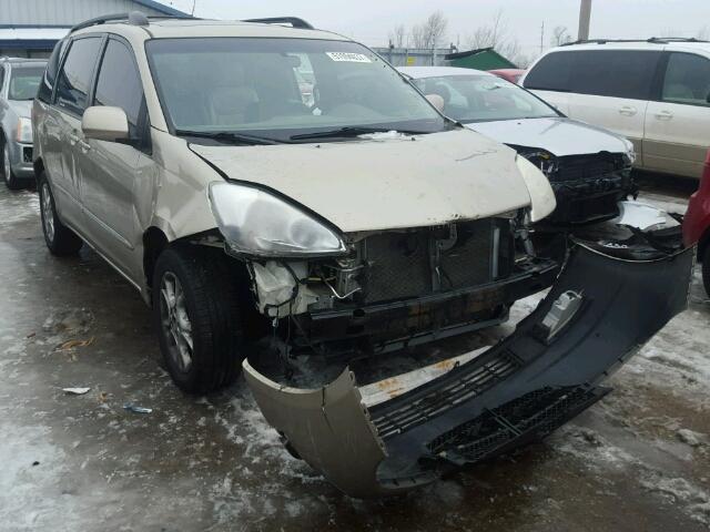 5TDBA22C24S017992 - 2004 TOYOTA SIENNA XLE BEIGE photo 1