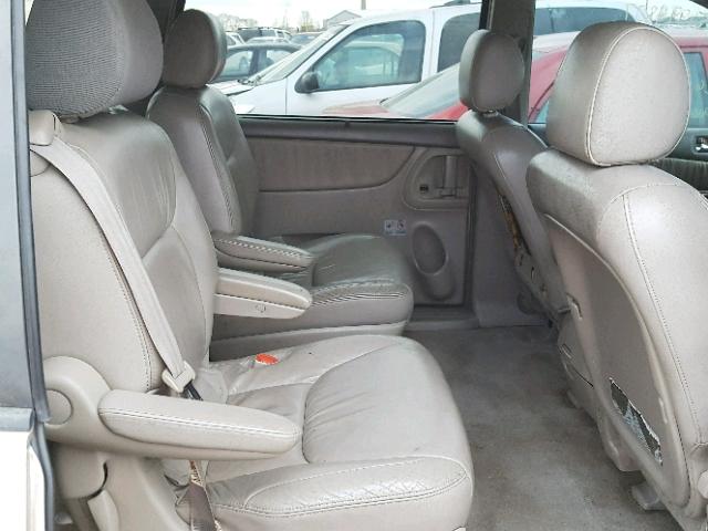 5TDBA22C24S017992 - 2004 TOYOTA SIENNA XLE BEIGE photo 6