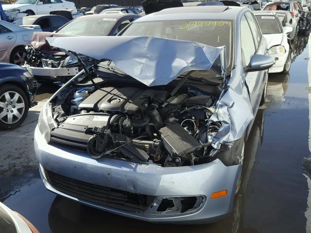 WVWDB7AJ8AW398200 - 2010 VOLKSWAGEN GOLF 蓝色 照片 2