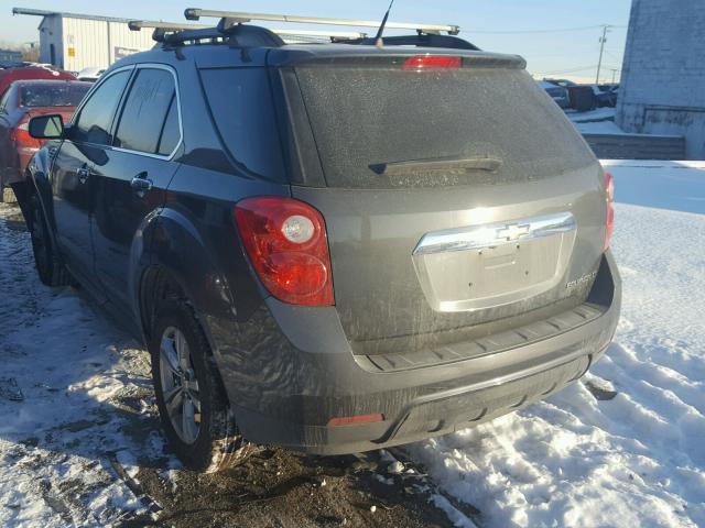 2CNALPEC0B6203029 - 2011 CHEVROLET EQUINOX LT GRAY photo 3