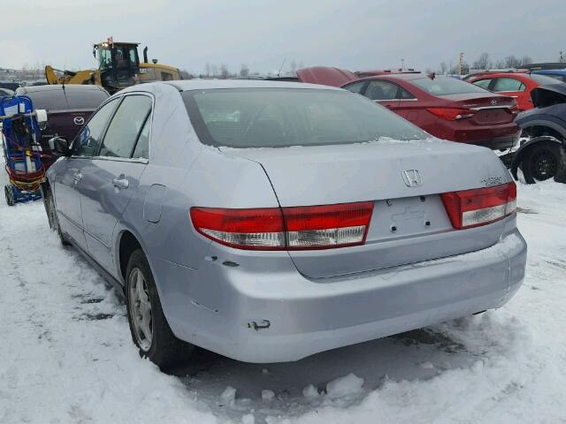 1HGCM56444A804618 - 2004 HONDA ACCORD LX SILVER photo 3