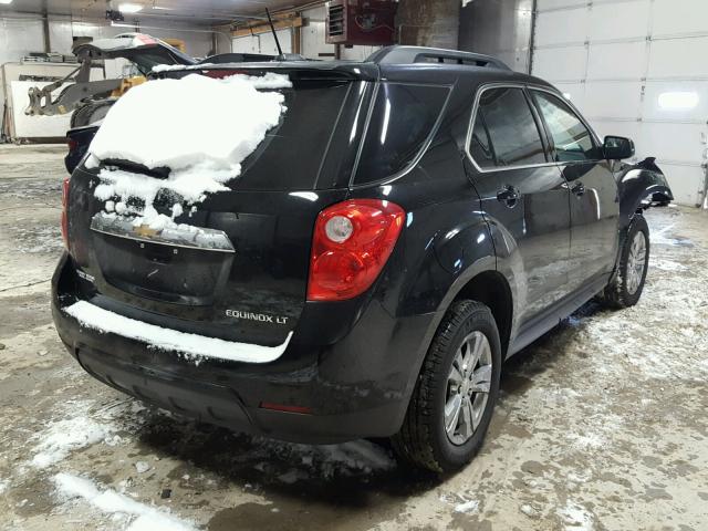 2GNALBEK1F1174407 - 2015 CHEVROLET EQUINOX LT BLACK photo 4