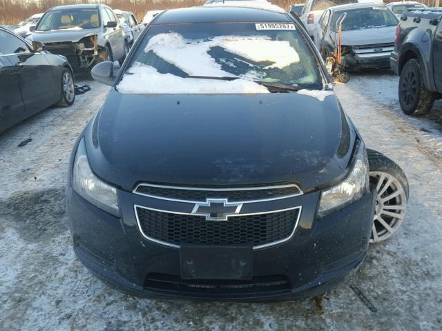 1G1PJ5SC4C7263757 - 2012 CHEVROLET CRUZE ECO BLACK photo 10