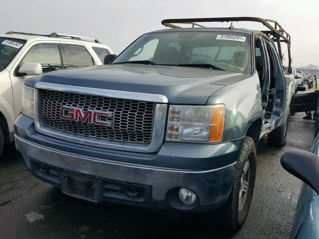 2GTEC13C271594596 - 2007 GMC NEW SIERRA BLUE photo 2