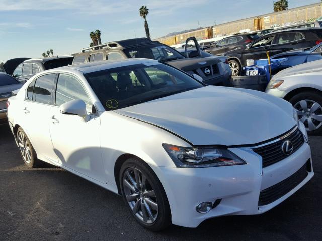 JTHBE1BL2E5031721 - 2014 LEXUS GS 350 WHITE photo 1