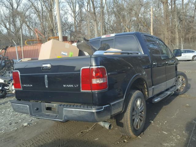 5LTPW18588FJ01957 - 2008 LINCOLN MARK LT BLACK photo 4