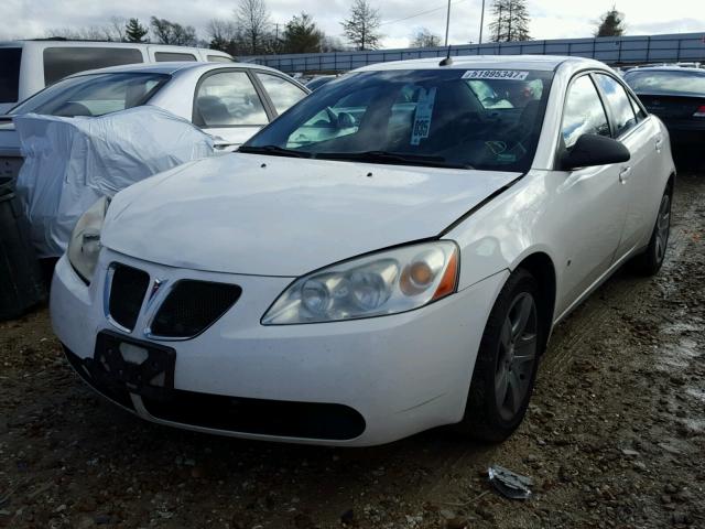 1G2ZG57B084146771 - 2008 PONTIAC G6 BASE WHITE photo 2