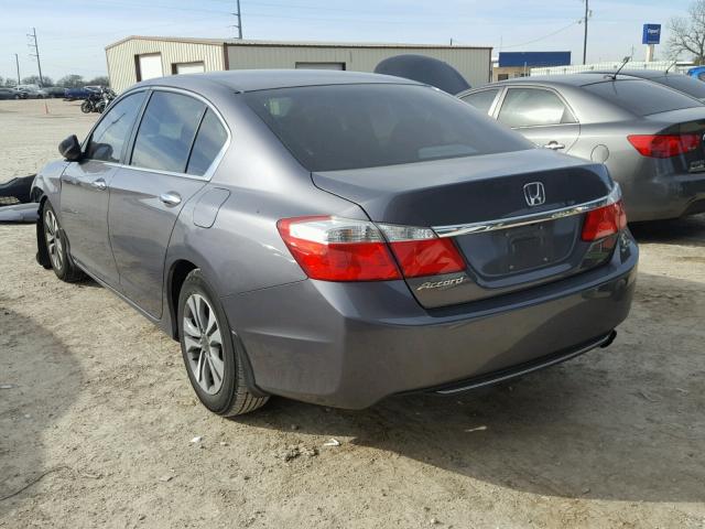 1HGCR2F34FA207978 - 2015 HONDA ACCORD LX GRAY photo 3