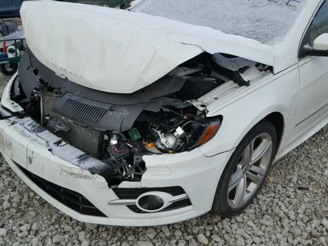 WVWBP7AN9GE500369 - 2016 VOLKSWAGEN CC BASE WHITE photo 9