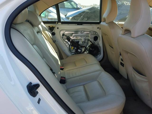 YV1AS982X91104490 - 2009 VOLVO S80 3.2 WHITE photo 6