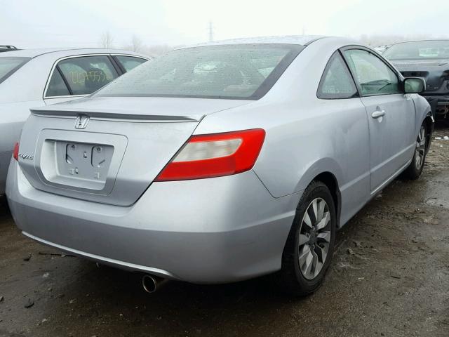 2HGFG12809H523964 - 2009 HONDA CIVIC EX SILVER photo 4