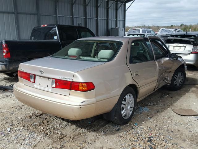 4T1BG22K61U800239 - 2001 TOYOTA CAMRY CE TAN photo 4