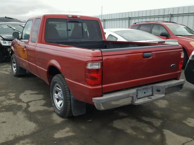 1FTYR14V2YTB45605 - 2000 FORD RANGER SUP RED photo 3