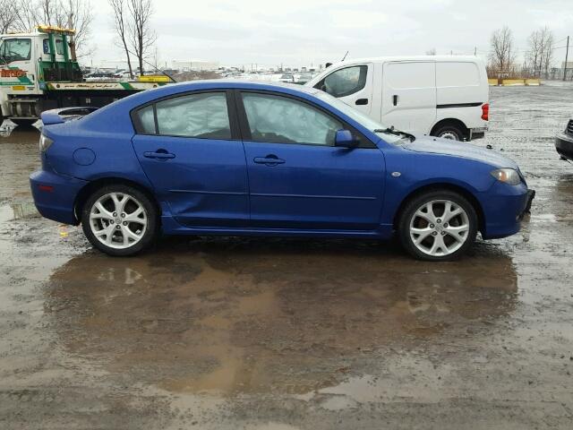 JM1BK323271605640 - 2007 MAZDA 3 S BLUE photo 9