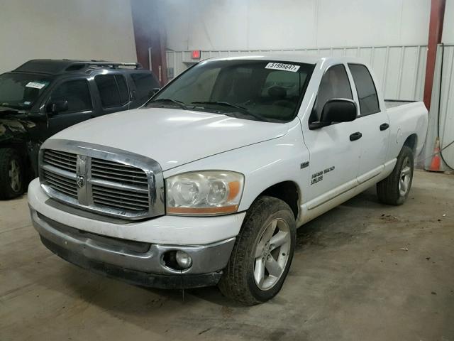 1D7HA18206S673336 - 2006 DODGE RAM 1500 S WHITE photo 2