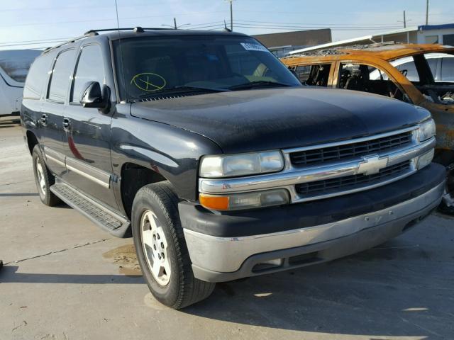 3GNEC16ZX4G287168 - 2004 CHEVROLET SUBURBAN C BLACK photo 1