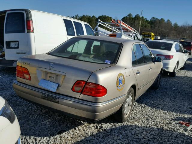 WDBJF55F4VA340670 - 1997 MERCEDES-BENZ E 320 TAN photo 4