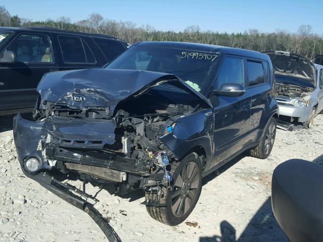 KNDJX3A53E7056363 - 2014 KIA SOUL ! BLUE photo 2