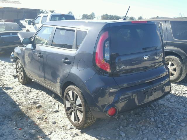 KNDJX3A53E7056363 - 2014 KIA SOUL ! BLUE photo 3