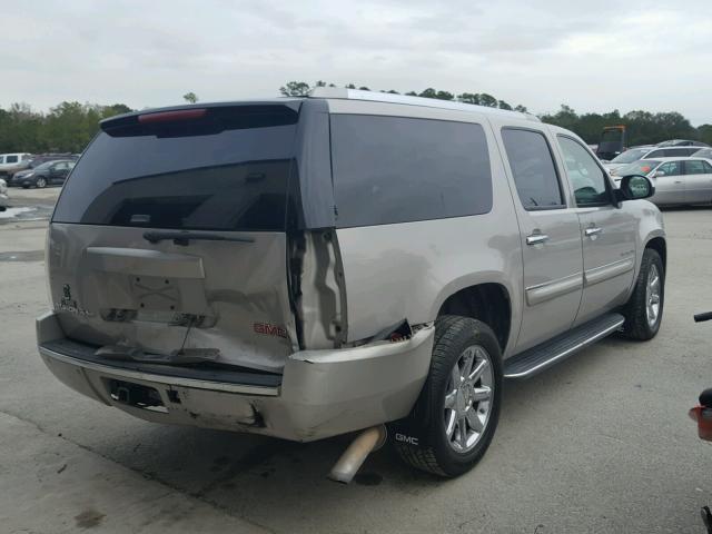 1GKFK668X7J301565 - 2007 GMC YUKON XL D GRAY photo 4