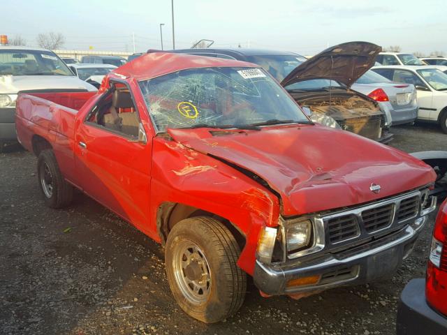 1N6SD11S6SC411971 - 1995 NISSAN TRUCK E/XE RED photo 1