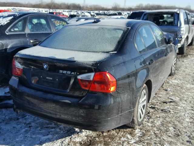 WBAVD13596KV14270 - 2006 BMW 325 XI BLACK photo 4