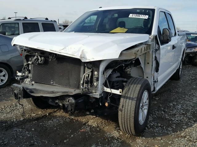 1FTEX1C88FKE51778 - 2015 FORD F150 SUPER WHITE photo 2