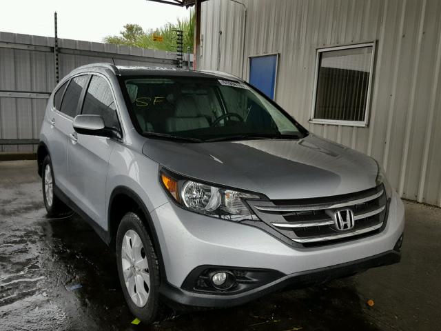 2HKRM3H70EH542269 - 2014 HONDA CR-V EXL SILVER photo 1