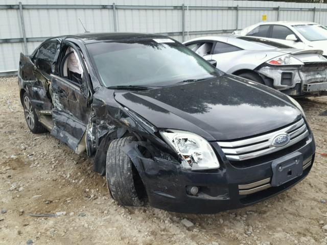 3FAHP08Z68R236980 - 2008 FORD FUSION SEL BLACK photo 1