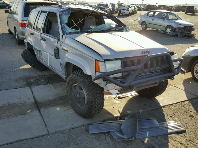 1J4GZ58Y8SC552692 - 1995 JEEP GRAND CHER SILVER photo 1